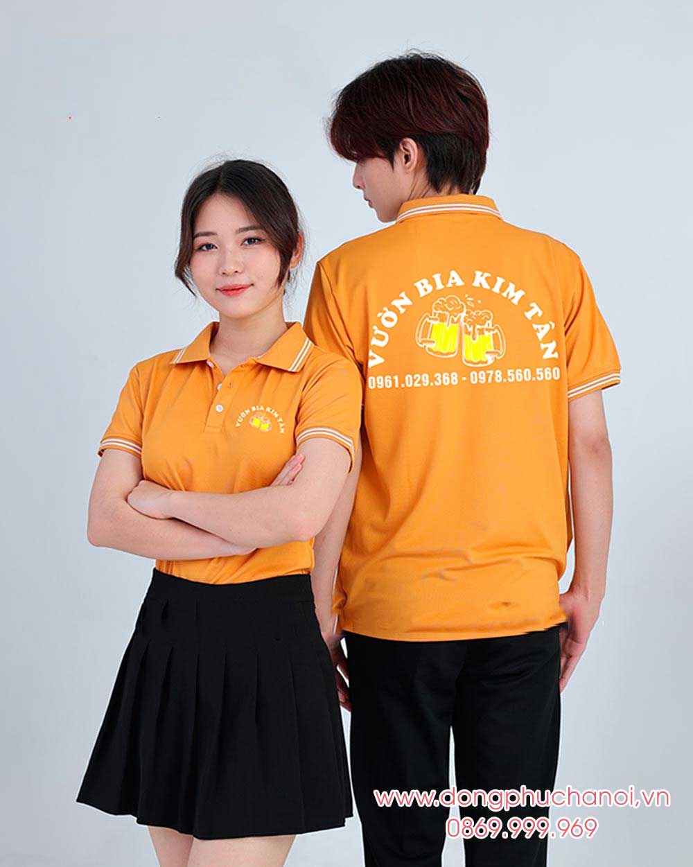 May và In áo phông Quán Vườn Bia Kim Tân