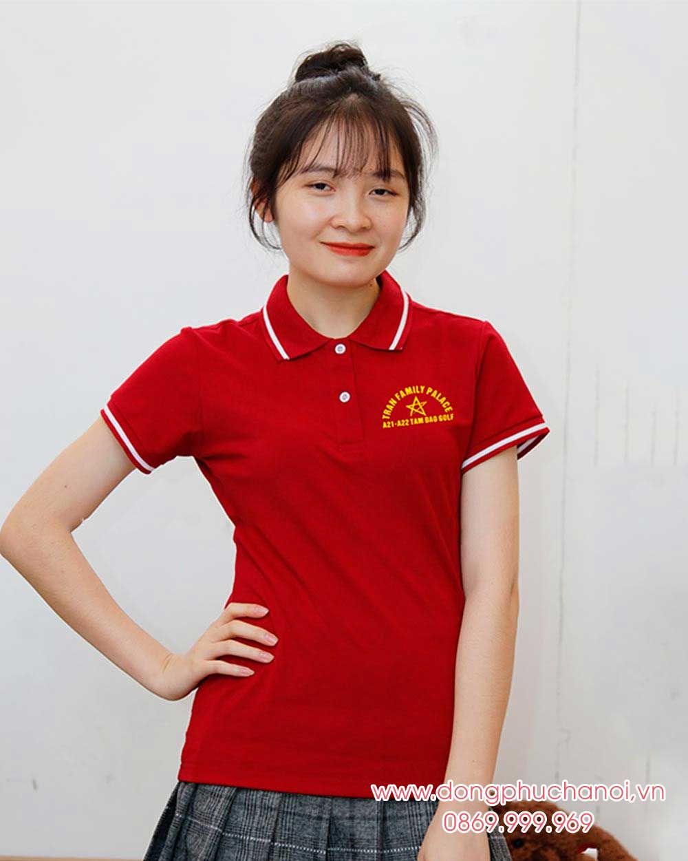 May và In áo phông Tran Family Palace A21-A22 Tam Dao Gofl