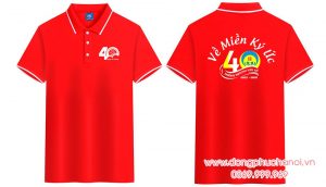 May và In áo phông Trường THPT Chu Văn An - 40 năm Về Miền Ký Ức