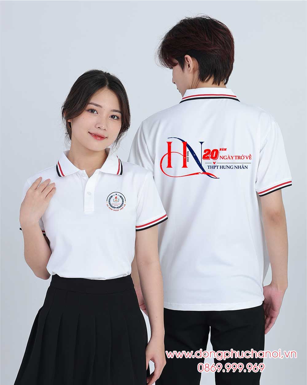May và In áo phông Trường THPT Hưng Nhân - 20 năm Ngày trở về