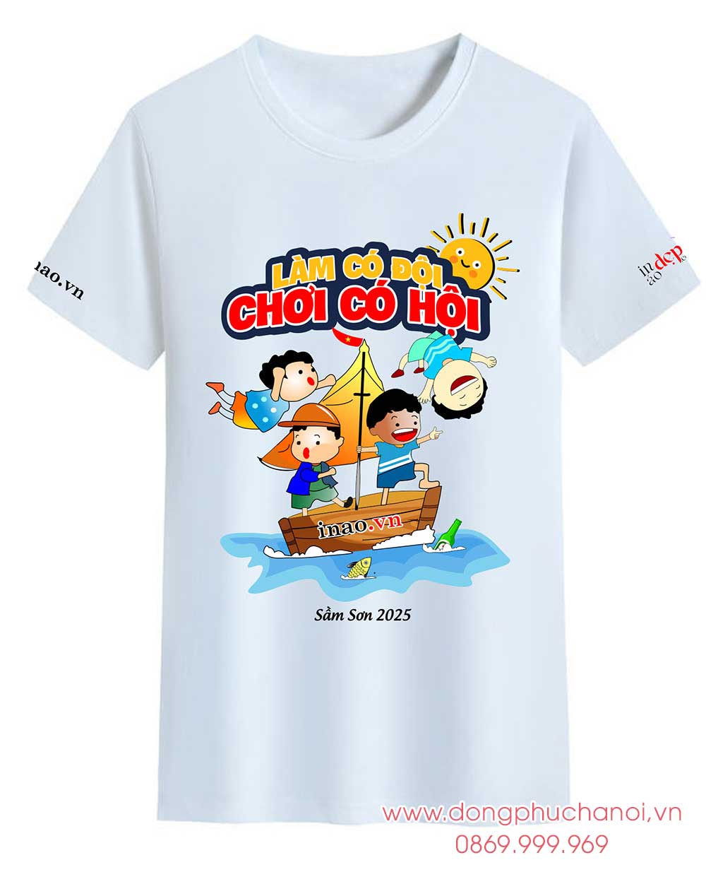 May và In áo phông đi biển Làm có đôi - Chơi có hội