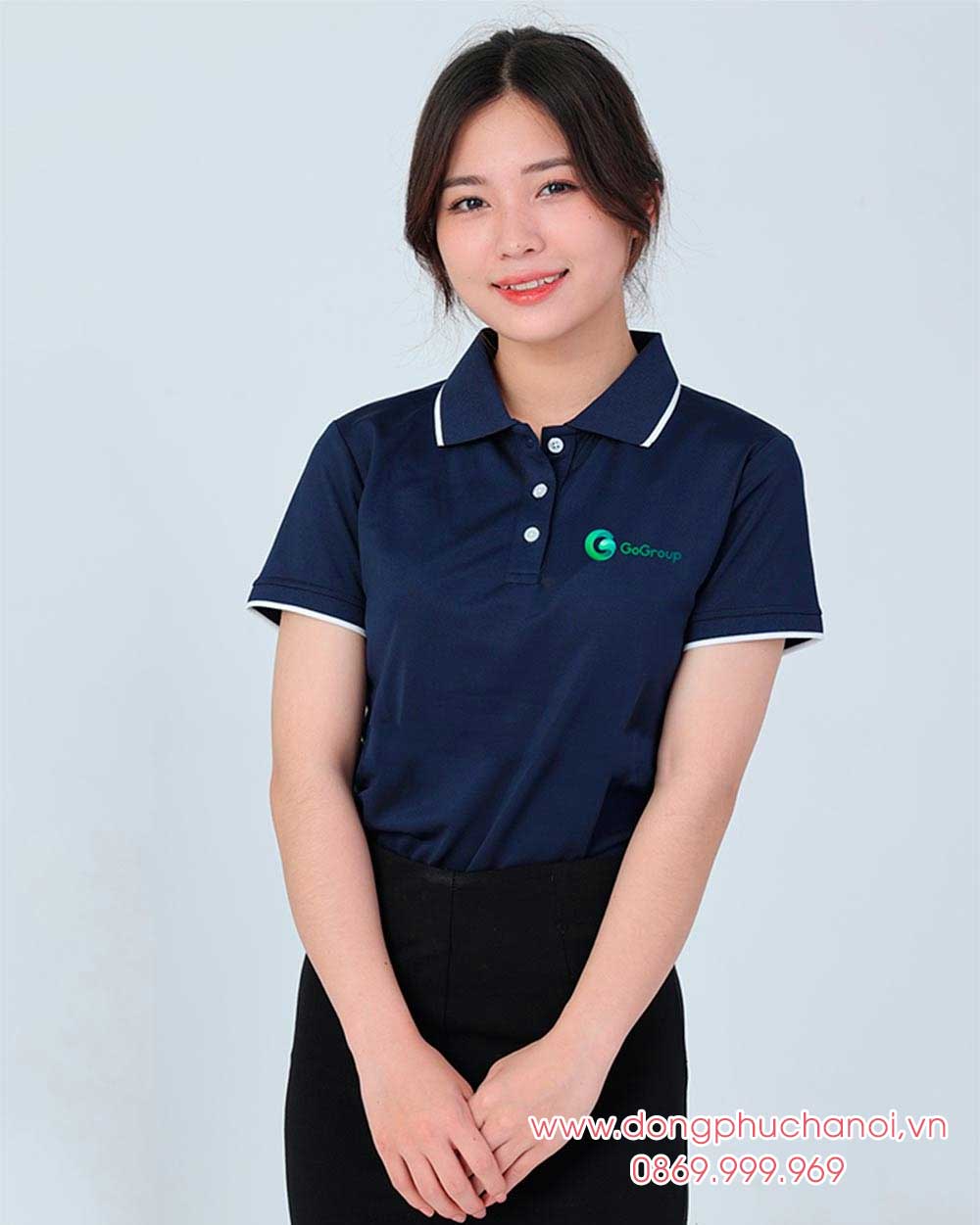 May và In áo phông đồng phục GoGroup