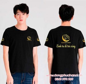 May và In áo phông đồng phục KimHaiThien