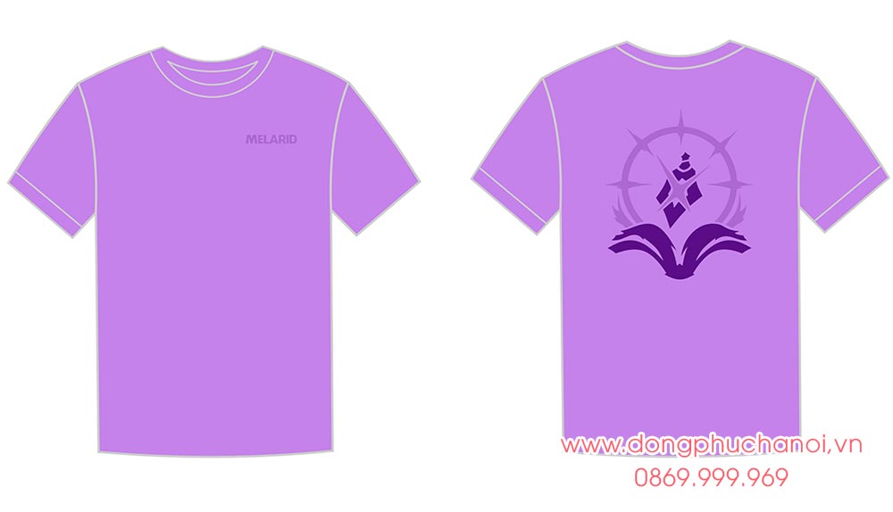 May và In áo phông đồng phục Melarid