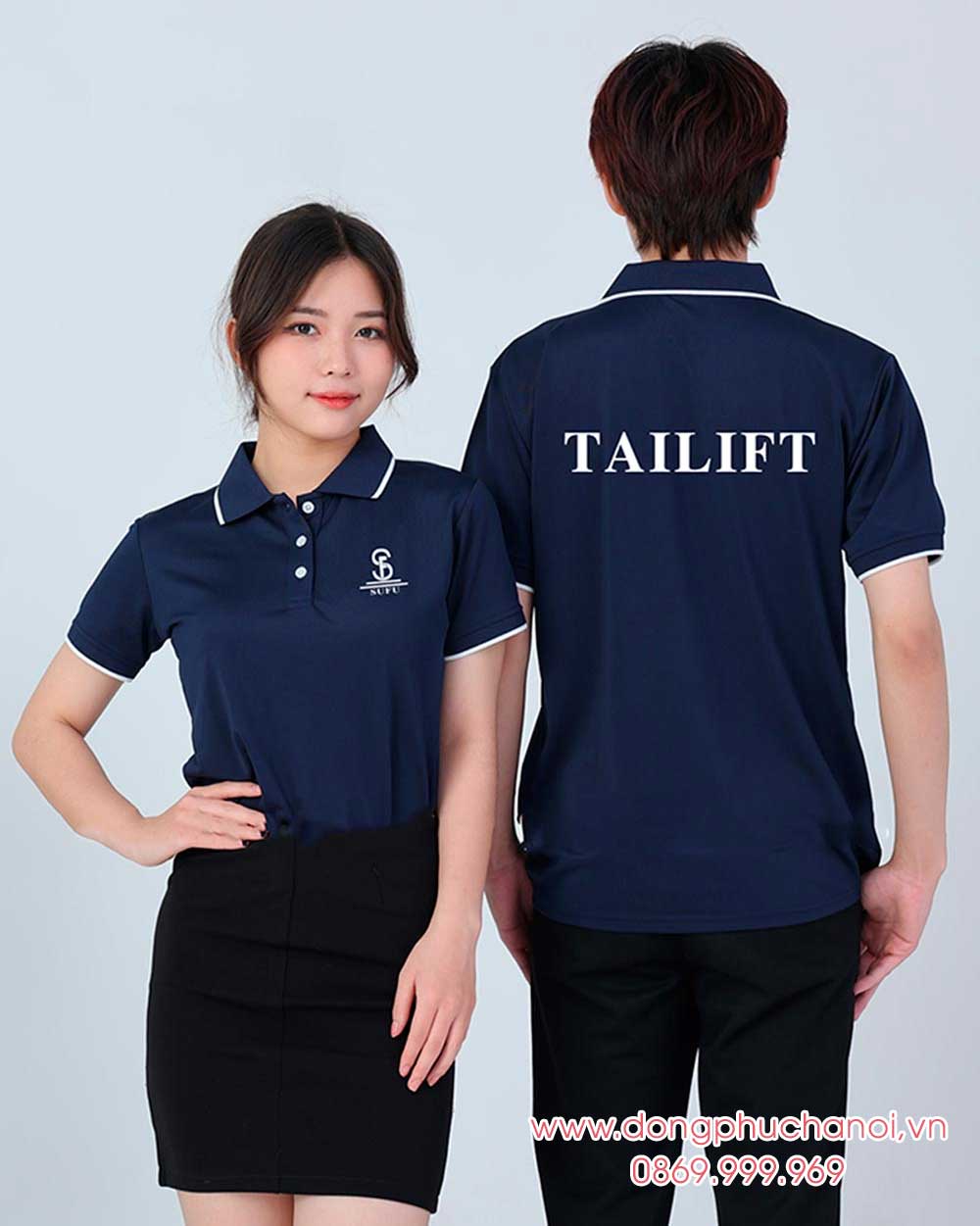 May và In áo phông đồng phục Tailift
