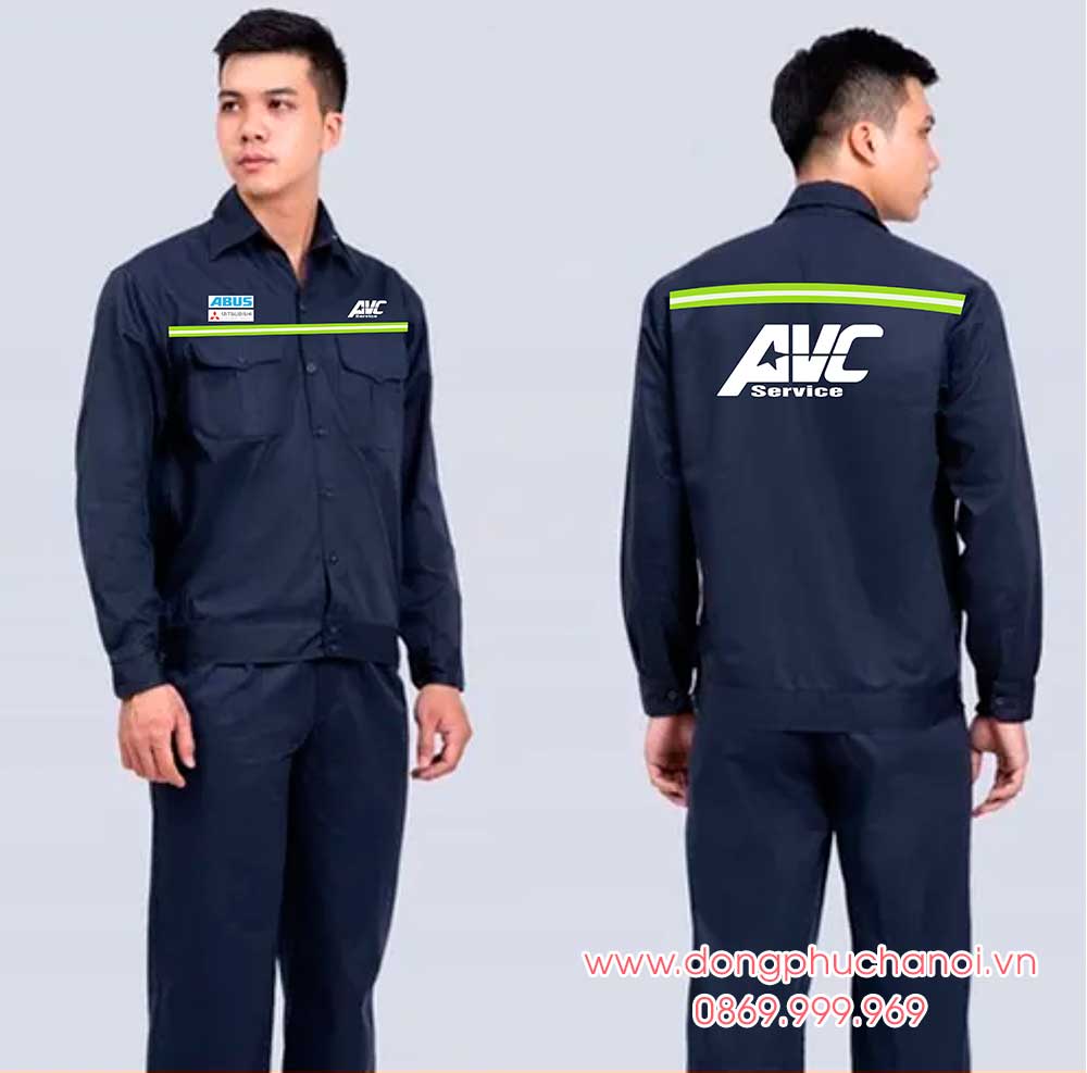 May và In đồng phục bảo hộ Công ty AVC Service
