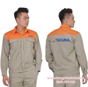 May và In đồng phục bảo hộ Công ty Sigma