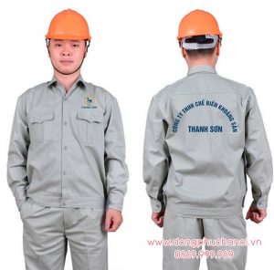 May và In đồng phục bảo hộ Công ty TNHH Chế biến khoáng sản Thanh Sơn