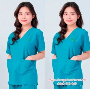 May và In đồng phục y tế Win Dental